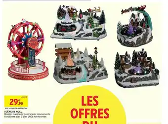 Intermarché Hyper Scène De Noël offre