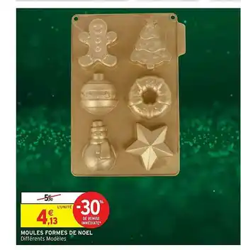 Intermarché Hyper Moules Formes De Noël offre