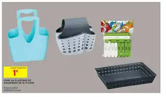Intermarché Hyper Foire Au Plastique De Rangement offre