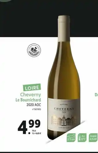 Lidl Cheverny Le Bourrichard 2020 Aoc offre