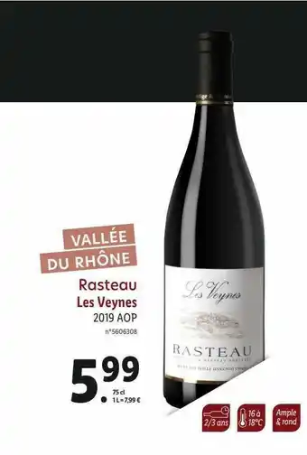 Rasteau Les Veynes 2019 Aop