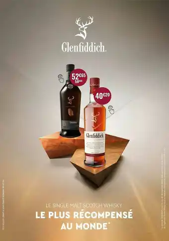 Nicolas Le Single Mat Scotch Whisky Glenfiddich offre
