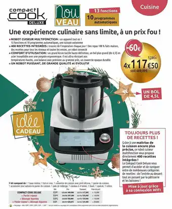 M6 Boutique Compact Cook Deluxe offre