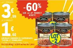 E.Leclerc Lentilles cuisinees à l'auvergnate raynal et roquelaure offre