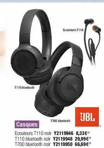 Casques Jbl