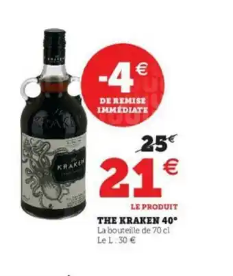 Super U The Kraken 40° offre