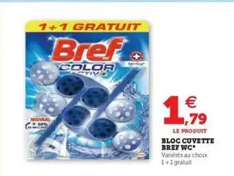 Bloc Cuvette Bref Wc