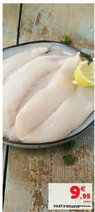 Super U Filet D'églefin offre