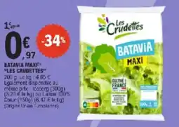 E.Leclerc Batavia maxi les crudettes offre