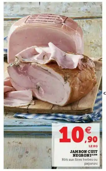 Jambon Cuit Negroni
