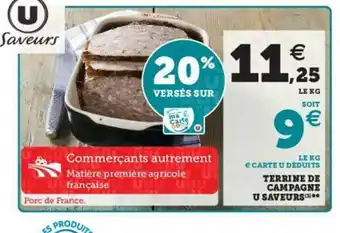 Terrine De Campagne U Saveurs