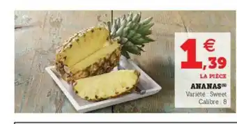 Super U Ananas Sweet offre