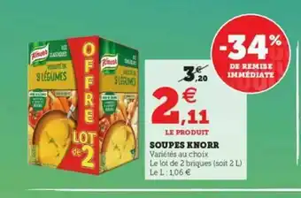 Soupes Knorr