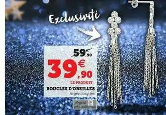 Super U Boucles D'oreilles offre