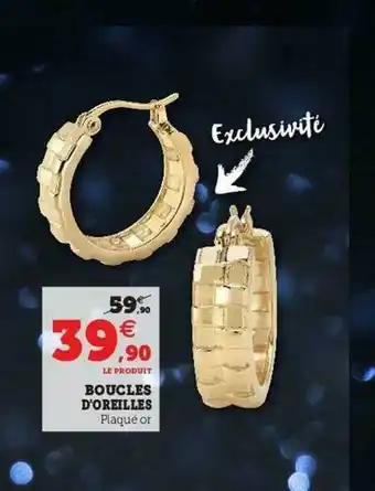 Boucles D'oreilles