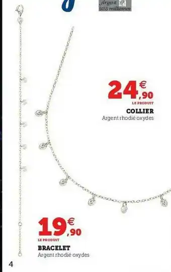 Super U Collier, Bracelet offre