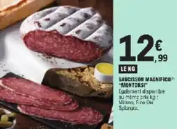 E.Leclerc Saucisson magnifico montorsi offre