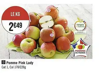 Casino Supermarchés Pomme Pink Lady offre