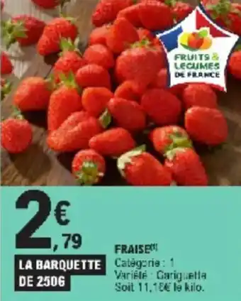 E.Leclerc Fraise offre