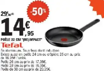 E.Leclerc Poêle impact Tefal offre