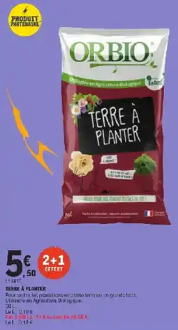 E.Leclerc Terre à planter offre