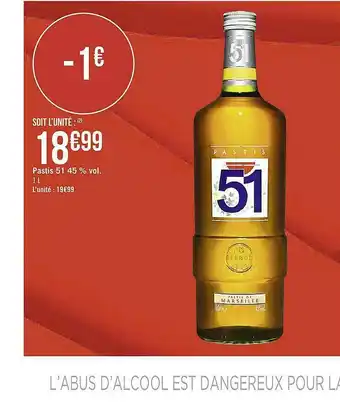 Pastis 51 45% Vol.