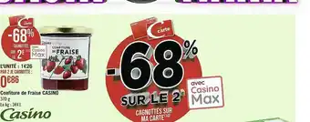 Casino Supermarchés Confiture De Fraise Casino offre