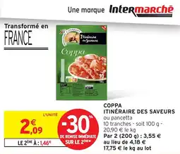 Intermarché Coppa itinéraire des saveurs offre