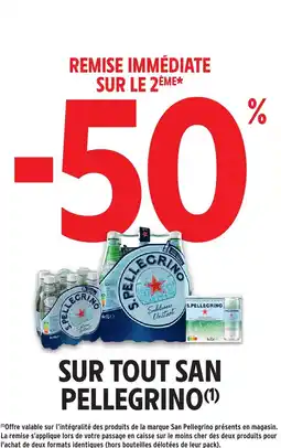 Intermarché Sur tout san pellegrino offre