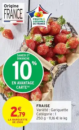 Intermarché Fraise offre