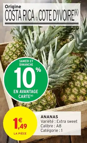 Intermarché Ananas offre