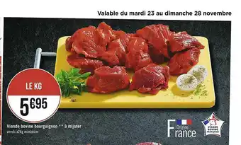 Casino Supermarchés Viande Bovine Bourguignon à Mijoter offre