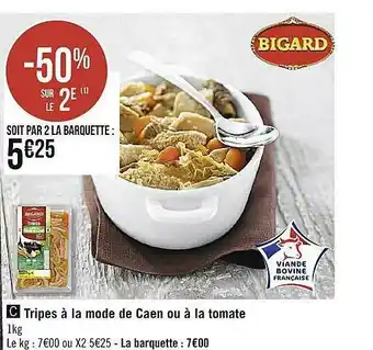 Tripes à La Mode De Caen Ou à La Tomate