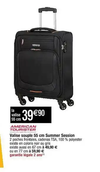 Valise Souple 55 Cm Summer Session American Tourister