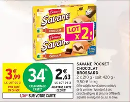 Intermarché Savane pocket chocolat brossard offre