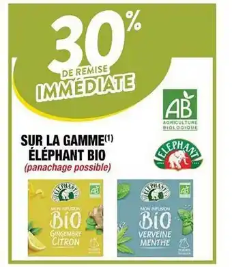 Cora x Carrefour La Gamme éléphant Bio offre