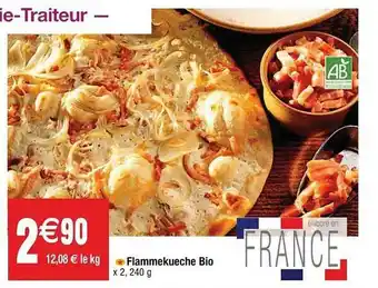 Cora x Carrefour Flammekueche Bio offre
