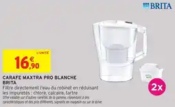 Intermarché Carafe maxtra pro blanche brita offre