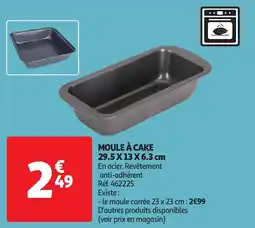 Auchan Moule à cake offre