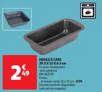 Auchan Moule à cake offre