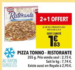 Supeco RISTORANTE Pizza tonno offre