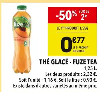 Supeco FUZE TEA Thé glacé offre