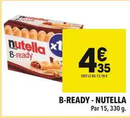 Supeco NUTELLA B-ready offre