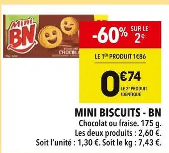 Supeco BN Mini biscuits offre