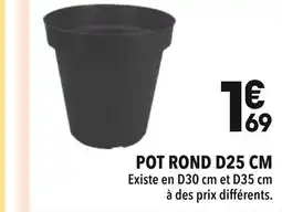 Supeco Pot rond d25 cm offre