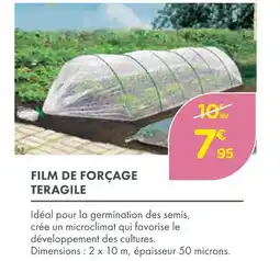 Point Vert TERAGILE FILM DE FORÇAGE offre