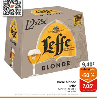 Colruyt Leffe Bière blonde offre