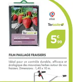 Point Vert Teragile Film Paillage Fraisiers offre