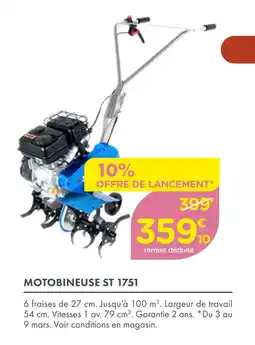 Point Vert MOTOBINEUSE ST 1751 offre