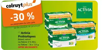 Colruyt Danone Activia Probiotiques offre